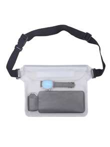 2件装防水腰包,大容量防水手机袋,夏季户外运动防水包,三重密封防水腰包,户外运动沙滩手机保护套,游泳潜水保护套,返校必备,防水包,沙滩包,沙滩配件,适用于划船、游泳、浮潜、皮划艇、海滩、水上乐园等场合,可用作手机壳和钱包,适合度假、泳池活动 - 彩色 - 查看 14