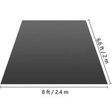 Dance Floor 2x1.2m To 2x15m Dance Floor Roll 0.06in Thick PVC Vinyl Dance Floor, Black Grey Reversible Portable Dance Floor, Non-Slip Dance Flooring, Ballet Dance Floor For Jazz, Pop, Lyrical Style - 2米X2.4米 - 查看 10