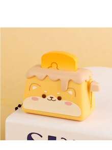1pc Cartoon Mini Capybara Bread Maker Keychain Backpack Pendant Panda Toast Toy Creative Ornament - Multicolor - View 13