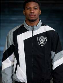 Starter Vintage Basketball  Rocket Contrast Jacket American Hip Hop Street Style Vintage Embroidered Jacket - 339-02 - 查看 2