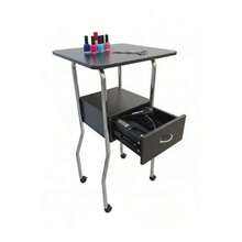 carrito organizadorBluelander Carrito Auxiliar para Estética 81*45*45 cm Carrito de Almacenamiento Auxiliar Mesa Organizador con Ruedas Salón de Belleza Spa Estetica Capacidad 30 kg Mesa para Estética - negro - Ver 7