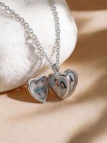 Customized Personalized European And American Cross-Border Color Photo Necklace, Mother's Day Gift, Valentine's Day Gift, Birthday Anniversary Gift, For Friends, Classmates, Graduation, , Family, High-End Gift, Southeast Asia,Jewellery For Ladies ,Boho Statement - Style 1 - View 9