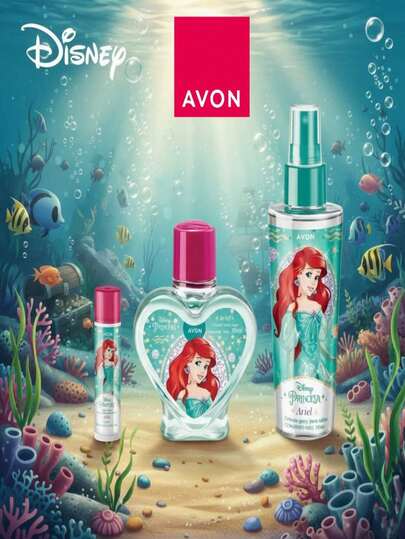 Disney Colaboración AVON Dulzura, color y confianza para los más pequeños, productos con aromas increibles con los personajes favoritos, ideal para regalo, cumpleaños