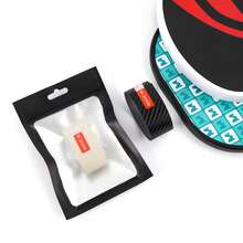 激光匹克球拍边缘保护胶带，球拍头边缘保护胶带，完美贴合弧形边缘，带有激光胶带 - 彩色 - 查看 4