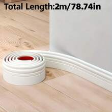 1 tấm ốp tường tự dính dễ lắp đặt, kích thước 9.8cm x 2m | Trang trí viền mặt bàn bếp hiện đại | Đường nét tinh tế, tự dính | Mặt sau mềm | Phụ kiện trang trí nhà cửa, phụ kiện trang trí nhà bếp - Nhiều màu - Xem 13