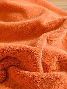 Infant & Toddler Cartoon Cute Absorbent Soft Coral Fleece Bath Towel/Washcloth - Pink - View 8