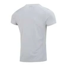 Under Armour Men's Sports T-Shirt, Running Training Short Sleeve Quick-Dry Elastic T-Shirt, Crew Neck Short Sleeve Knit Comfortable T-Shirt, Recommend Ordering 2 Sizes Up - Grey/Silver - View 3