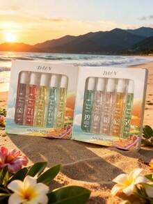 巴西香氛喷雾礼盒套装 - 开心果、李子，持久留香天然空气清新喷雾，可替代香薰机，香草开心果海洋香型 - 彩色 - 查看 3