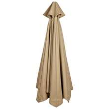 Umbrella Replacement Canopy Water Proof Outdoor Patio Umbrella Top Cover for 6 Ribs - Camel - Ver 1