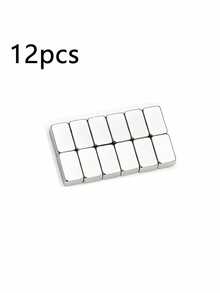 Set de pegatinas magnéticas para uñas con textura de cocodrilo, con diseño de onda geométrica para crear un poderoso efecto de ojo de gato, ideal para el arte de uñas - Multicolor - Ver 10