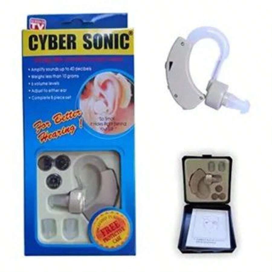 Audifonos Amplificador Auditivo para mejora Auditiva - Albaricoque - Ver 1