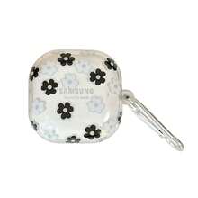 Vibrant Floral Design Protective Case Compatible With Samsung Galaxy Buds 2/Buds Pro/Buds Live/Buds 2 Pro/Buds FE Earphones - Multicolor - View 16