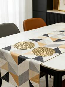 6-30 piezas Posavasos con forma de gota de agua hueca de PVC, aplicable para festivales, bodas, decoración de mesa diaria - Amarillo - Ver 8