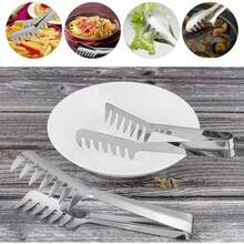 10个装不锈钢意面夹，食品夹，适用于自助餐、餐厅、厨房、食堂、酒店、派对等场合。 - 彩色 - 查看 7