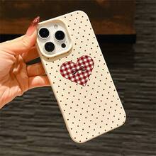 Funda protectora de teléfono con textura de cuero vintage y resistente a golpes, compatible con modelos de Apple. Adecuado como regalo de cumpleaños y Navidad para parejas, novias, hijas, novios y adolescentes. - Blanco antiguo - Ver 5