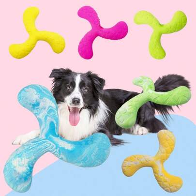 لعبة حيوانات أليفة مثيرة للاهتمام، قرص طافي ثلاثي الأضلاع في الماء. مناسب لألعاب الكلاب، ألعاب مرافقة الحيوانات الأليفة، ألعاب ترفيهية، ألعاب على شكل أسنان للكلاب. مستلزمات تدريب الحيوانات الأليفة. إكسسوارات الكلاب، هدايا الكلاب.