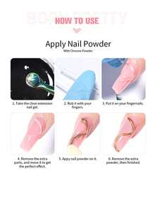 BORN PRETTY 15ml Milky White 3D Sculpting Non Stick Hand Extension Gel Nail Polish Soak Off UV LED Gel Clear Flowerd Carving Shaping Design - Multicolor - View 10