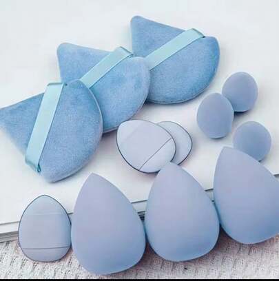 Kit 12 Esponjas para Maquiagem Multifuncional 024-146