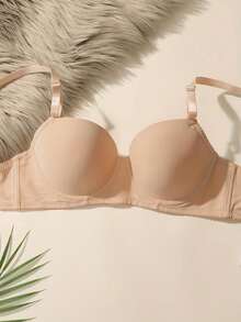 2 Sets Women's Small Bust Underwear, Designed With Lift And Anti-Sagging Function, With Side Support. - Multicolor - View 5