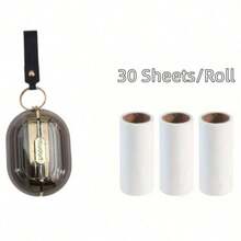 1个/5个装双面便携式宠物毛发去除器，衣物除毛刷，双面毛发去除器，适用于狗和猫的毛发 - / - 查看 15