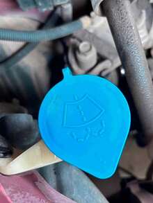 Windshield Washer Fluid Filler Cap Fit For Accord 9th Gen 2014-2017 Wiper Refill Cover Glass Reservoir Cap - Blue - View 3