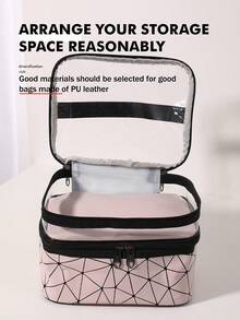 36pcs Combination Set Of Makeup Brushes Eyeshadow Brush & Eyebrow Brush & Foundation Brush & Powder Makeup Brush & Blush Brush & Concealer Brush & Highlighter Brush Ultra-Soft Premium Synthetic Hair For Daily Makeup On Face - Pink - View 3