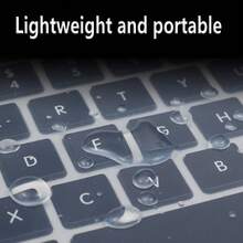 适用于13-14英寸/15-16英寸笔记本电脑的通用硅胶键盘保护膜，防尘保护 - 通用版 - 查看 10