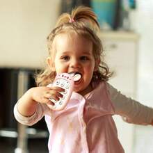 6-12个月宝宝双语玩具电话 - 可爱兔子造型，耳朵可啃咬，带灯光互动音乐益智磨牙玩具，有助于培养精细动作技能，是完美的节日礼物，适合生日、圣诞节、万圣节、新年、复活节等各种场合。 - 彩色 - 查看 3