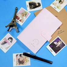 120张卡片装三格小狗素描动物卡片册，便携式卡片收藏册 - 多色 - 查看 10