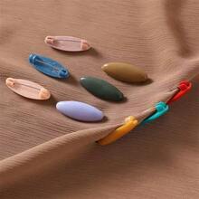 8/32Pcs New Plastic Colorful Safety Pins, Scarf Clips, Shawl Buckles, Anti-Exposure Pins, Safety Pins, Plastic Scarf Buckles, Brooches, Shawl Buckles, Multi-Purpose Colorful Safety Pins - Multicolor - View 7