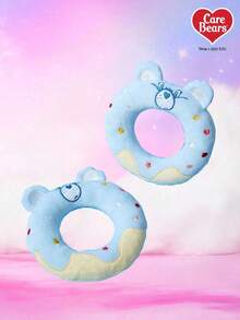 Care Bears X PETSIN Đồ chơi chó hình trái tim màu xanh hình gấu bánh rán có tích hợp BB để chơi tương tác, nghiến răng và vệ sinh - Bánh rán gấu tình yêu màu xanh - Xem 3