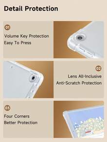 Husă pentru tabletă cu buline, căței pufoși, desene animate, compatibilă cu iPad 9.7/10.2/10.5/10.9/12.9/Pro 11, a 10-a generație, compatibilă cu Samsung Galaxy Tab S6 Lite 10.4 inci, compatibilă cu Kindle Paperwhite a 12-a generație 2024, Kindle (a 11-a generație) versiunea 2022, Kobo Clara Color, moale și rezistentă la căderi, suport inteligent/trezire/oprire automată - Multicolor - Vizualizare 7