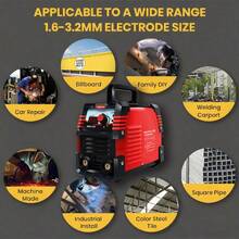Inverter Welding Plant For Mini Welding Machines Portable MMA TIG Welding Machine Wanse - Red - View 5