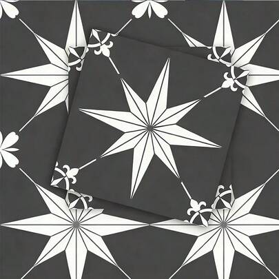 MORCART Peel And Stick Floor Tiles -20 Pieces, 20cm X 20cm Vinyl Flooring - Waterproof Self-Adhesive Tile Stickers Suitable For Bathrooms, Kitchens, Living Rooms, Bedrooms, Pet Rooms