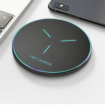 Fast Charging High Quality Wireless Charger 15W Wireless Charger, Compatible With IPhone 17/16/15/14/13/12 Pro/XS Max/Mini/X/XR, Inductive Fast Wireless Charging Pad, Compatible With Samsung Valentine's Day Gift