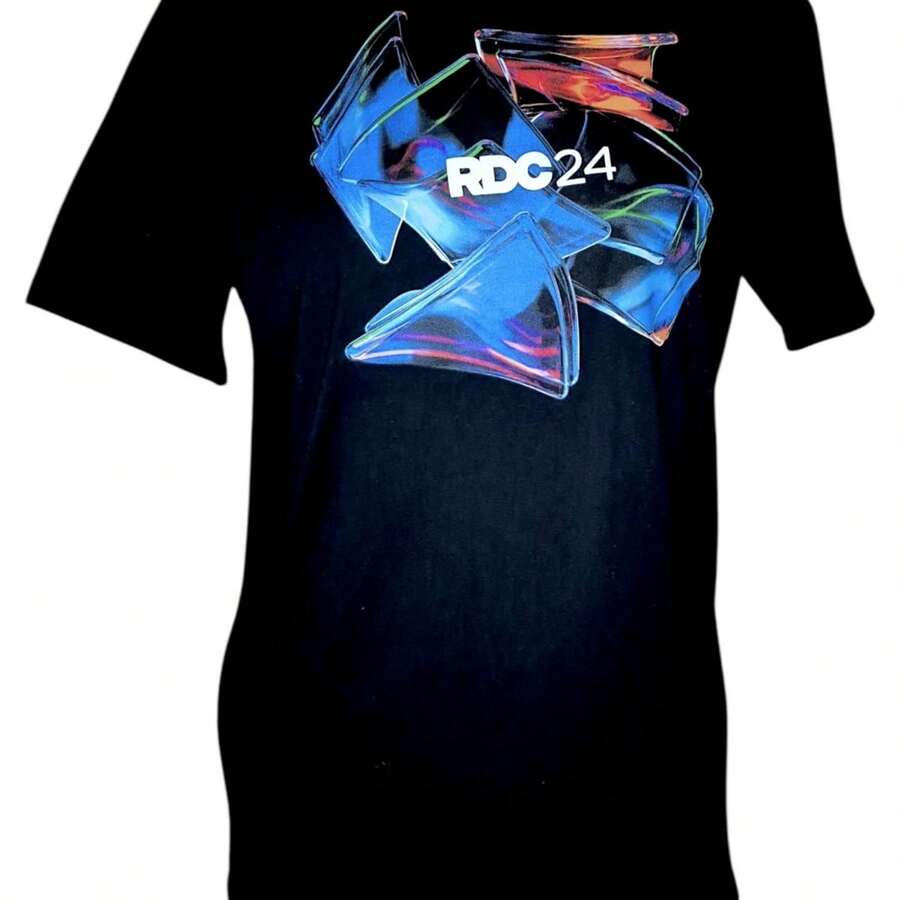 ROBLOXS R 2024 Developers Conference Attendee Exclus GameT-Shirt Swag Size M - 款式8 - 查看 1