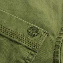 Timberland Men's Jacket/Coat, Soft Woven Jacket, Casual Commuter Comfortable Minimalist Jacket A425FEG5 - Green - View 5