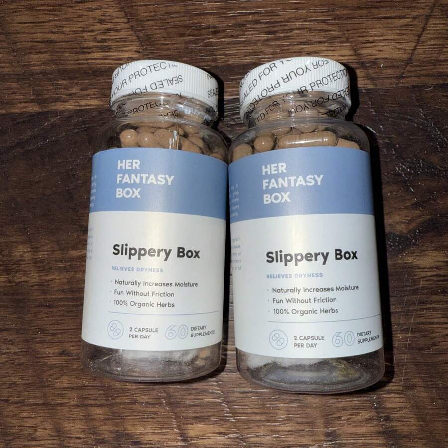 Slippery Box Feminine Care – Fast-Acting Slippery Elm Capsules Exp 04/2027-HHYD - 1 - View 1