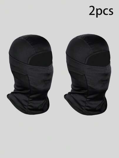 1/2/3pcs Windproof Face , Breathable Quick-Dry Ski/Motorcycle Helmet Liner, Balaclava, Ice Silk Arm Sleeves. Suitable For School, Mother's Day, Youth Day, Valentine's Day, Outdoor Activities.