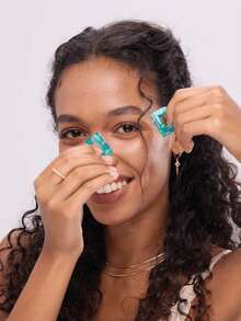 Strong Magnetic Hair Clips - Dual Design For Seamless Hidden Wear, Easy Everyday Hairstyles, Suitable For All Hair Types, Durable And Secure, Perfect For Daily Use, Parties, Holidays And More - Black + Leopard Print - View 6