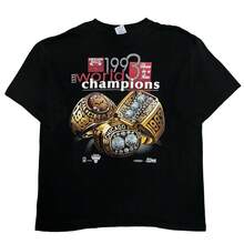 Vtg 90s  Sportswear Chicago BullsS  1993 Ship Rings T Shirt XL - 款式4 - 查看 1