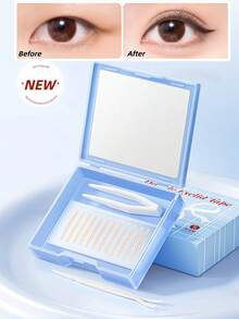 OEIEZ 120片升级版隐形双眼皮贴，超薄透气持久双眼皮贴，适合单眼皮、眼睑下垂、不对称眼型人群。 - 彩色 - 查看 4