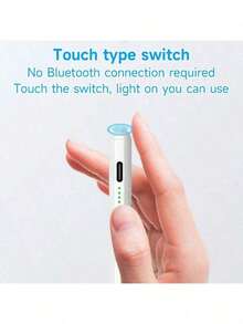 1pc Capacitive Stylus Pen With Magnetic Adsorption, Anti-Mistouch, Compatible With IPad 2018-2023, Drawing, Clipping, Handwriting - White - View 7