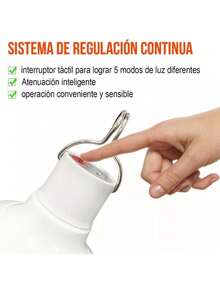 DeTODO Portátil Recargable Emergencia Usb 80w Lámpara Foco Led. Con 3 Modos de Luz 1/3 PIEZAS - 1 PZA - Ver 7
