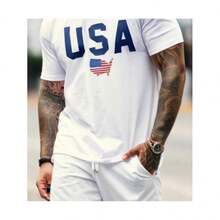 Camisetas masculinas - Branco - Ver 1