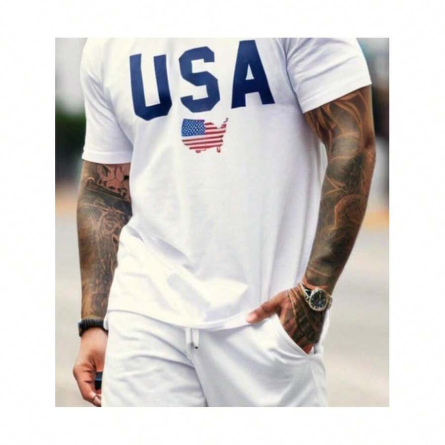 Camisetas masculinas - Branco - Ver 1