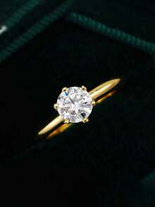 Women Fine Wedding Rings - Gold - View 3