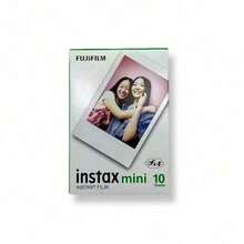 FujiFilm Mini Photo Paper (Available In 10/40/60/80/100 Sheets), Colored Border Instant Photo Paper, Compatible With Mini7s/8/9/11/12/25/90/Wide, Foil-Wrapped, Vivid Colors, Stable Imaging From 5-40℃. - White - View 12