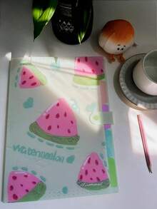 Back To School - Summer Friuts Expanding File Folder With 5 Pockets, Accordion File Organizer Letter Size For School Office Home With Tabs - Single Piece - View 10
