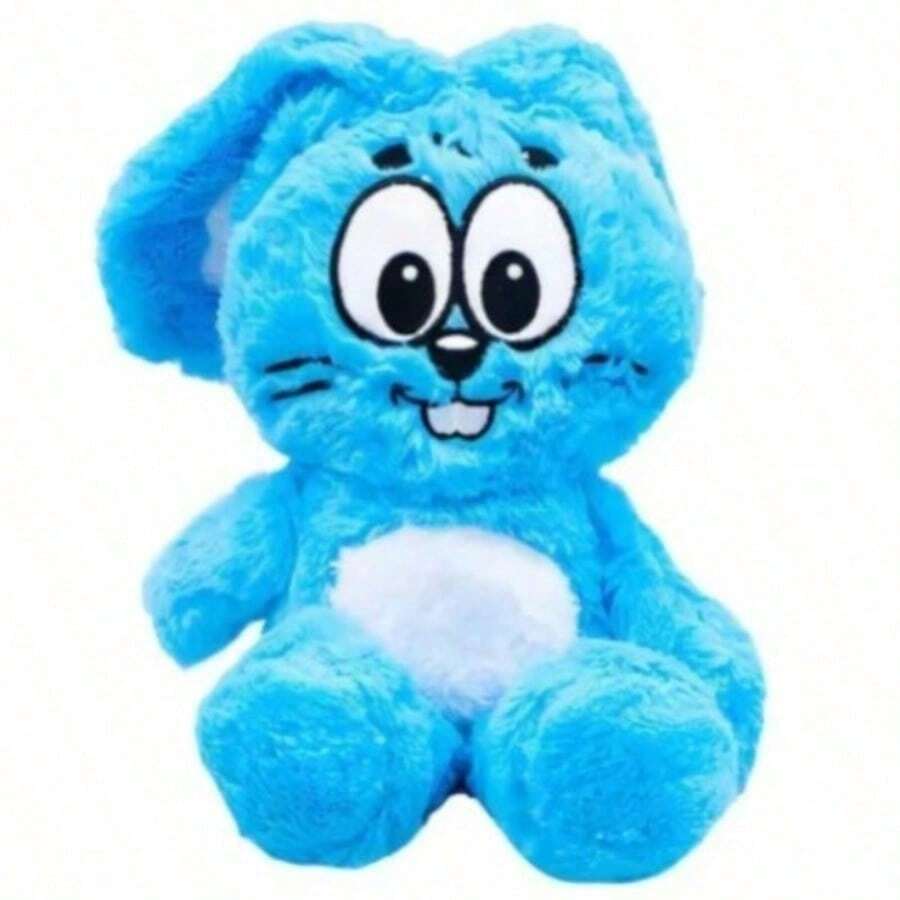 Monica's Gang Sansão Teddy Bear, 25 Cm, Large, Blue Rabbit. - Multicolor - View 1